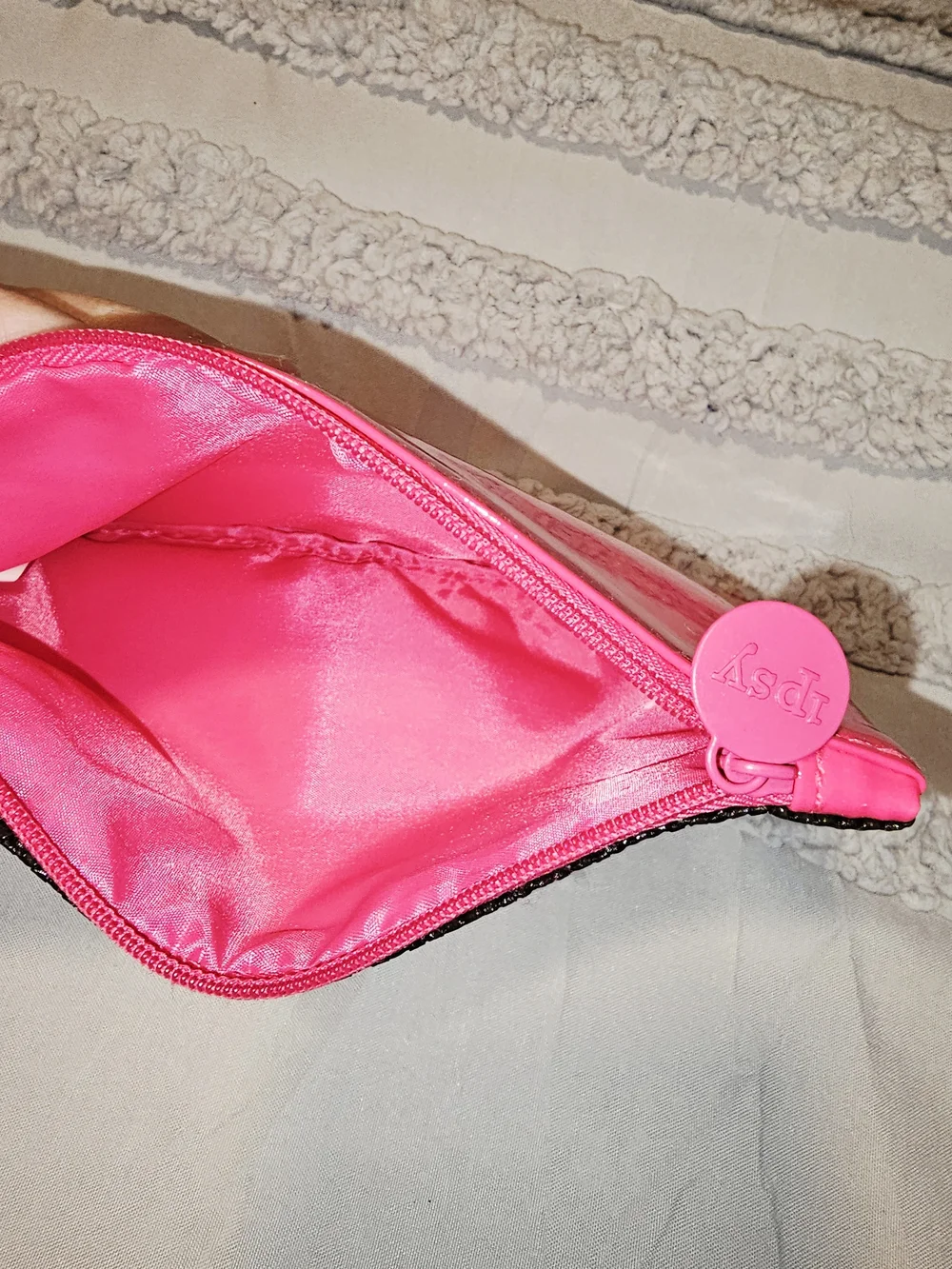 Lot of 3 Ipsy Glam Bag Cosmetic Pouches
